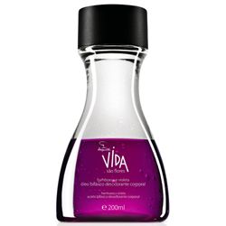 Óleo Bifásico Corporal Vida Framboesa e Violeta, 200 ml