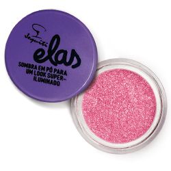 Minissombra Iluminadora Jequiti Elas Rosa, 1g