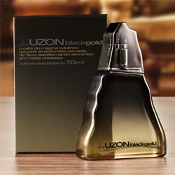 Colônia Feminina Uzon Black Gold, 50ml