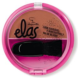 Blush Jequiti Elas Marrom Casual, 4g